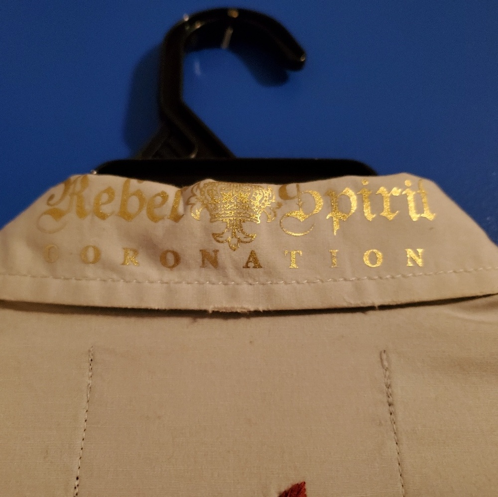 Sold-Rebel Spirit buttondown flashy dress - Picture 7 of 8